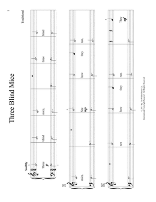 Three Blind Mice (arr. Christopher Hussey)