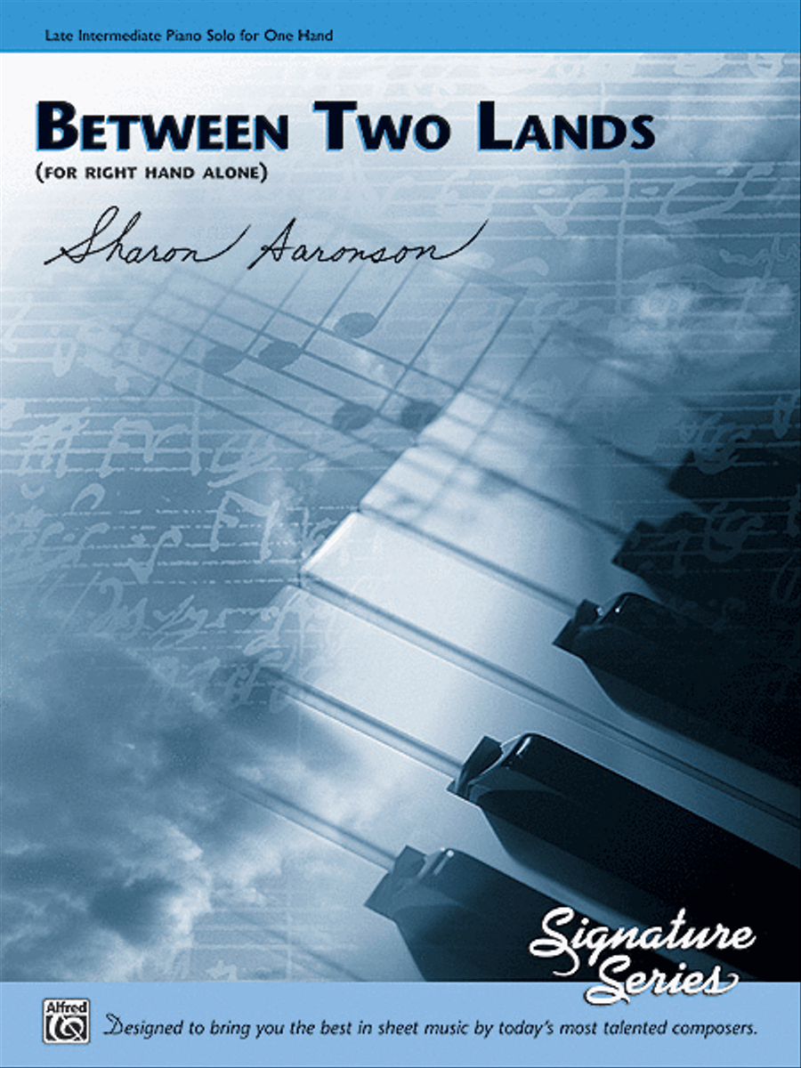 Between Two Lands (for right hand alone) Piano Solo scores gallery preview page 1