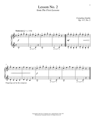 Moderato, Op. 117, No. 2