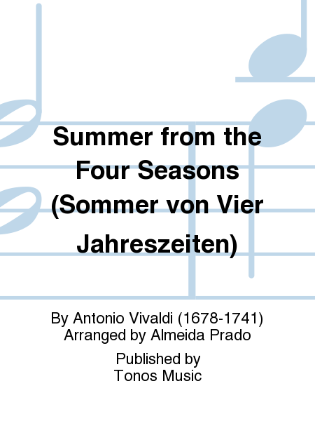 Summer from the Four Seasons (Sommer von Vier Jahreszeiten)