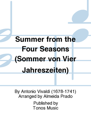 Summer from the Four Seasons (Sommer von Vier Jahreszeiten)