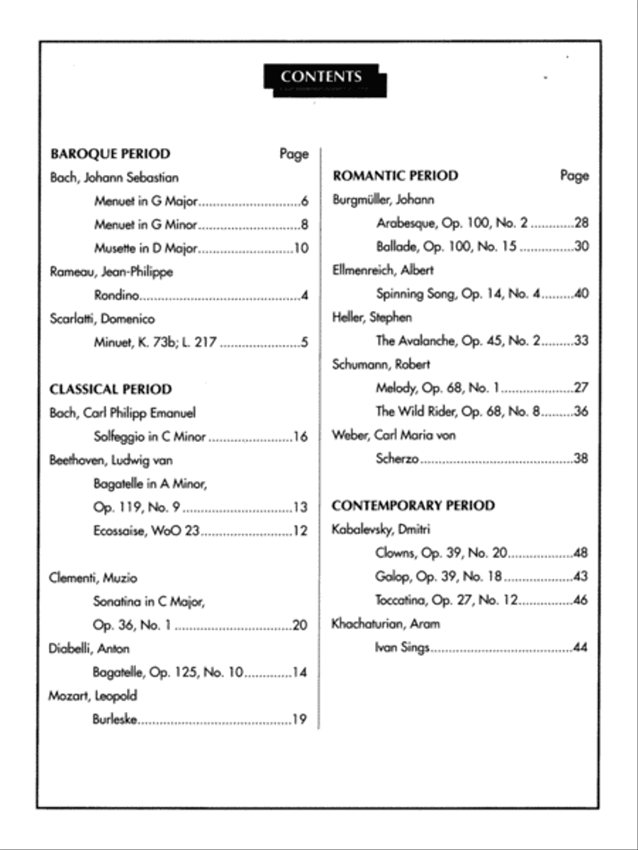 Favorite Classics, Book 1 Piano Duet scores gallery preview page 2