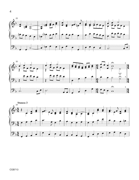 When in Our Music God Is Glorified - Organ Score image number null