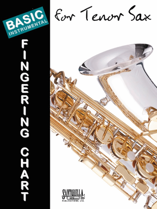 Book cover for Basic Fingering Chart For Tenor Sax