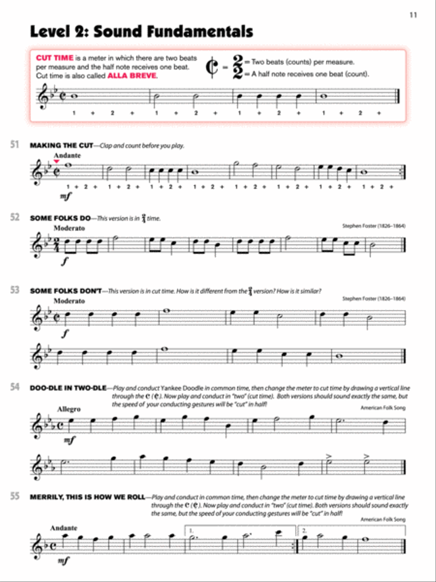 Sound Innovations for Concert Band Concert Band Methods scores gallery preview page 3