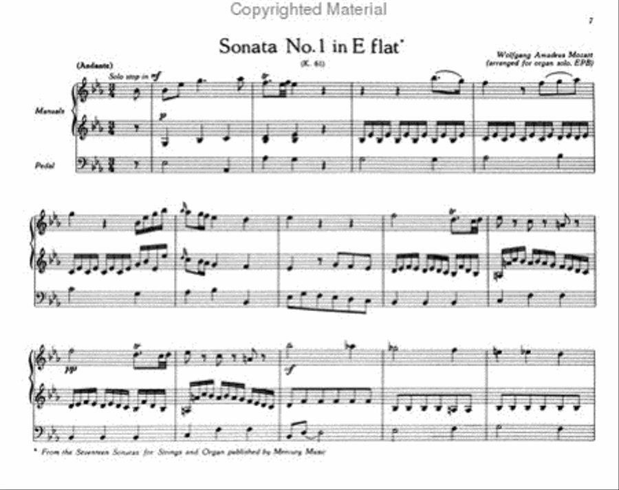 A Treasury of Shorter Organ Classics Chamber Music scores gallery preview page 4