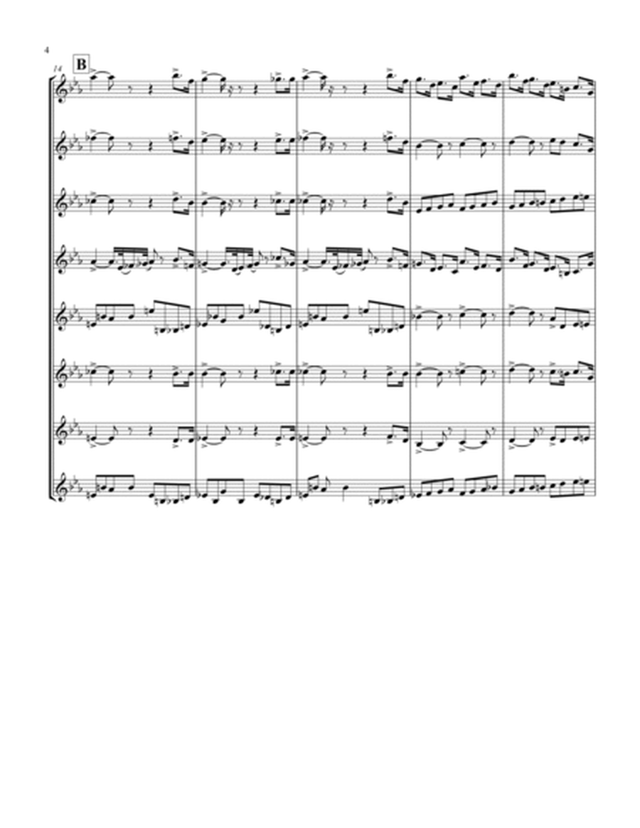 Coronation March (Db) (Tenor Saxophone Octet)