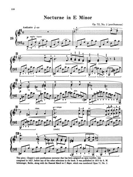 Music　by　Chopin　19　--　Piano　Nocturnes　Sheet　Frederic　Chopin　Solo　Sheet　Music　Plus