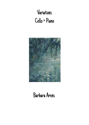 Book cover for Variations for Cello + Piano