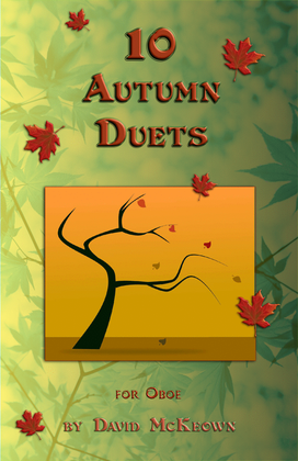 Book cover for 10 Autumn Duets for Oboe
