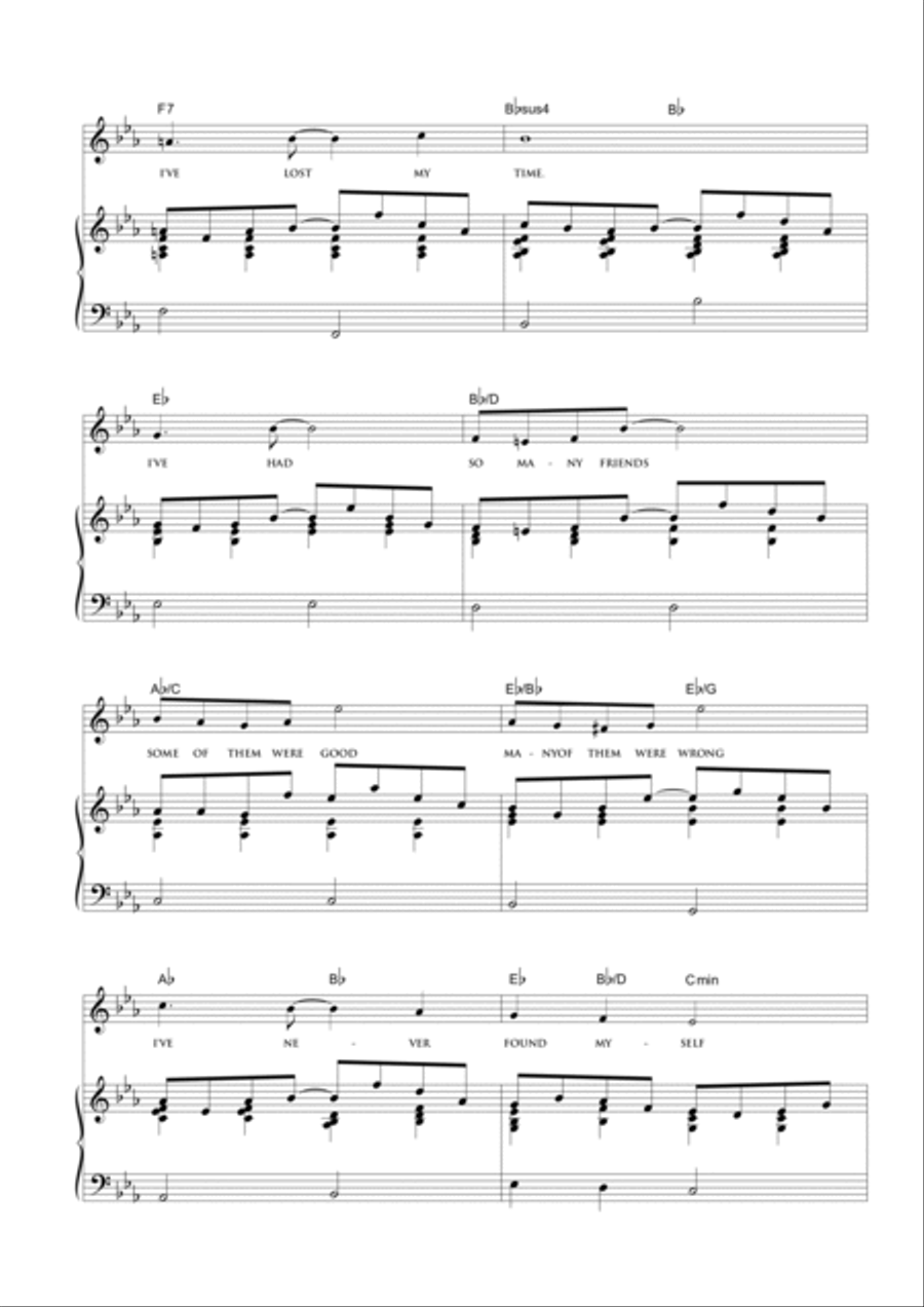 Smile in your eyes Smile in your eyes Piano, Vocal, Guitar scores gallery preview page 2