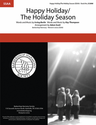 Book cover for Happy Holiday/The Holiday Season