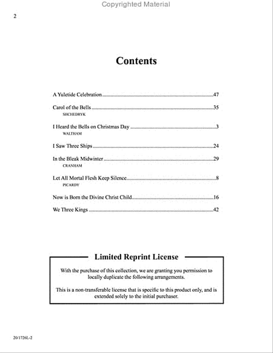 I Heard the Bells of Christmas 5-Octaves scores gallery preview page 2