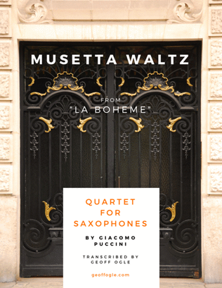 Musetta Waltz from La Boheme