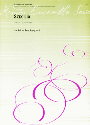 Book cover for Sax Lix