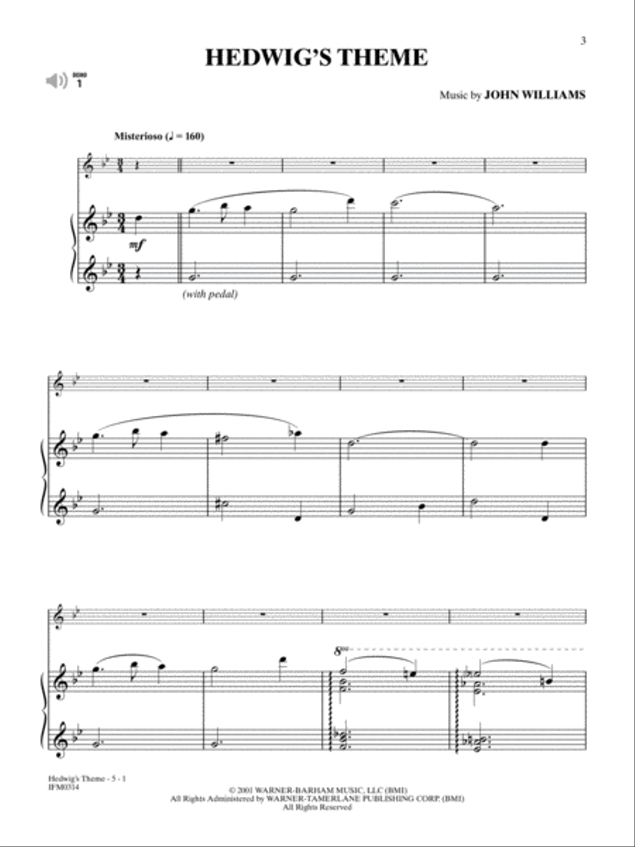 Movie Instrumental Solos - Piano Accompaniment (Book Only) Piano Accompaniment scores gallery preview page 3