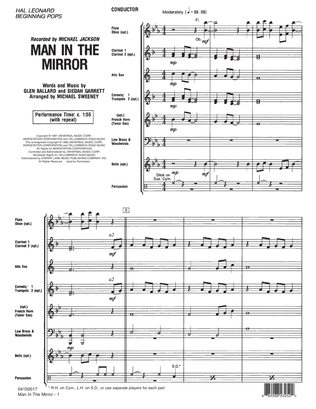 Man In The Mirror - Full Score