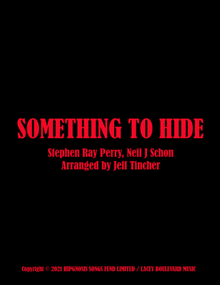 Book cover for Somethin To Hide