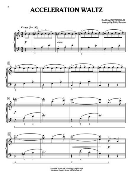 Waltzes & Polkas for Easy Classical Piano