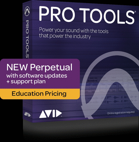 Pro Tools - 1-Year Perpetual License Subscription with Updates and Support
