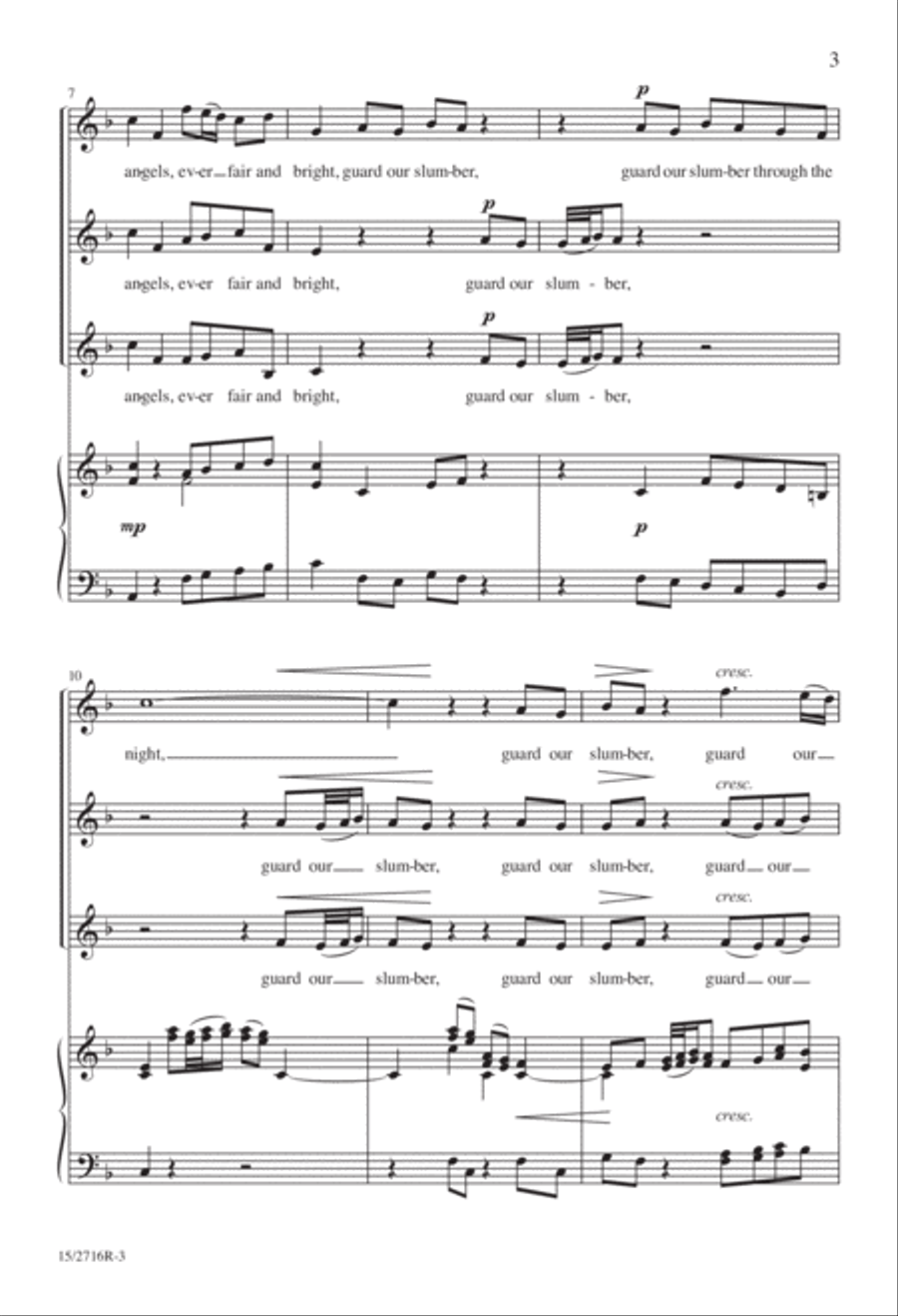 Angels, Ever Fair and Bright Women's Choir scores gallery preview page 4