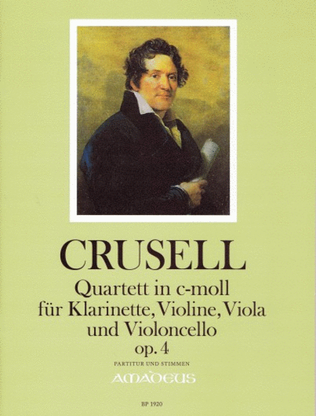 Book cover for Quartet in C minor op. 4