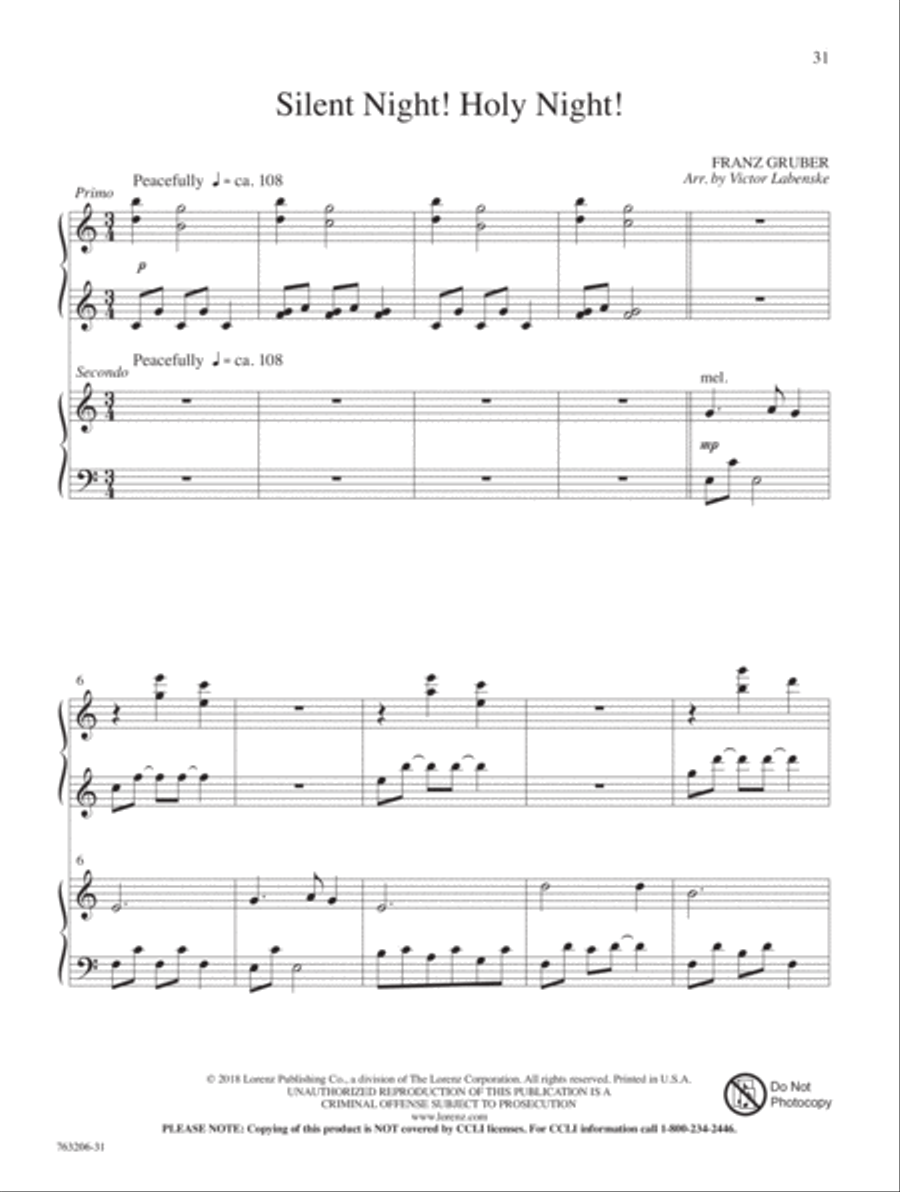 Piano Artistry for Four Hands Piano Duet scores gallery preview page 11