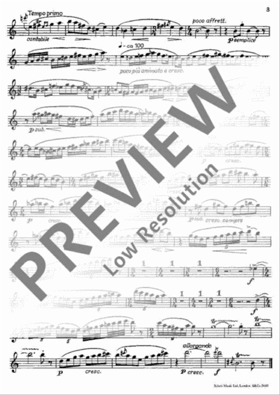 Aubade Flute scores gallery preview page 20
