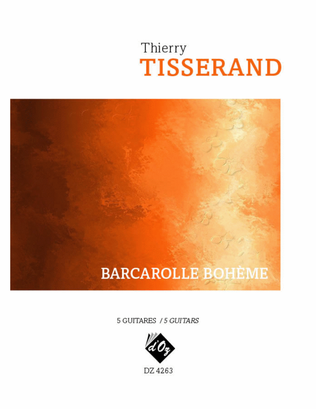 Book cover for Barcarolle bohème
