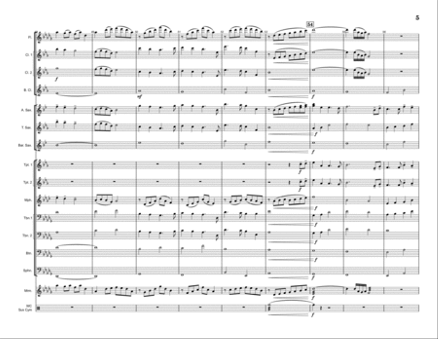 I See The Light Marching Band scores gallery preview page 5