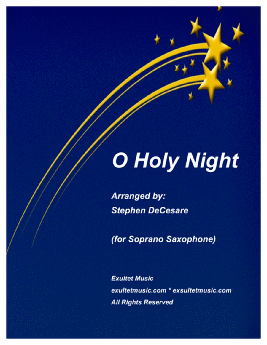 O Holy Night (for Soprano Saxophone and Piano) image number null