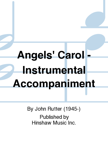 Angels' Carol - Instrumental Accompaniment