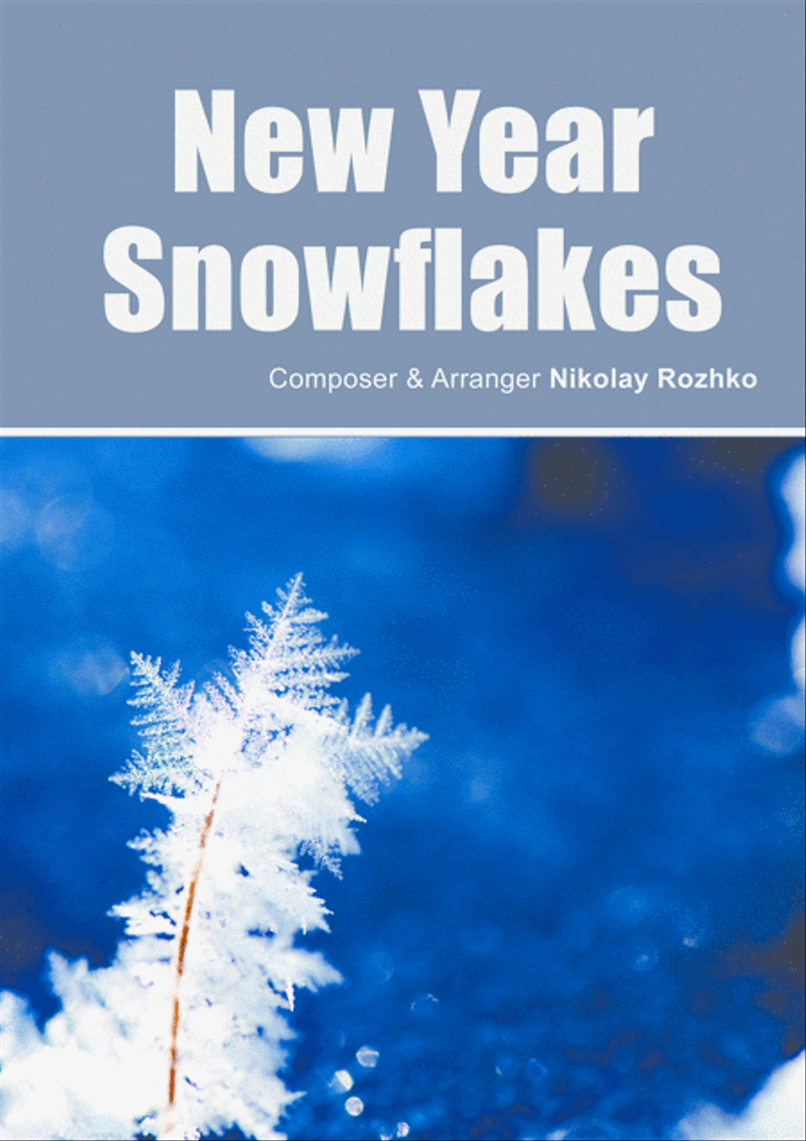 New Year Snowflakes (Children's Series) Violin Solo scores gallery preview page 1