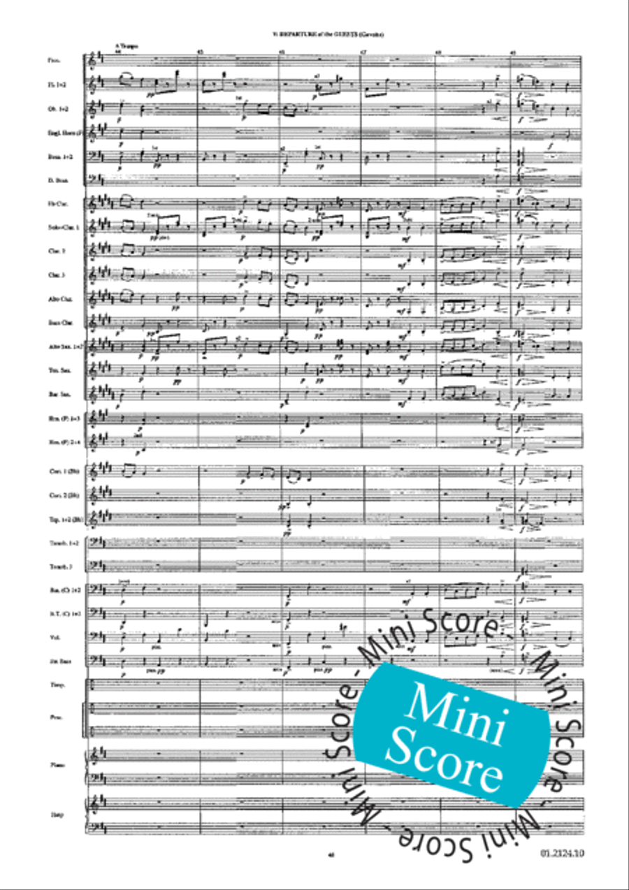 Romeo and Juliet Romeo and Juliet Concert Band scores gallery preview page 52