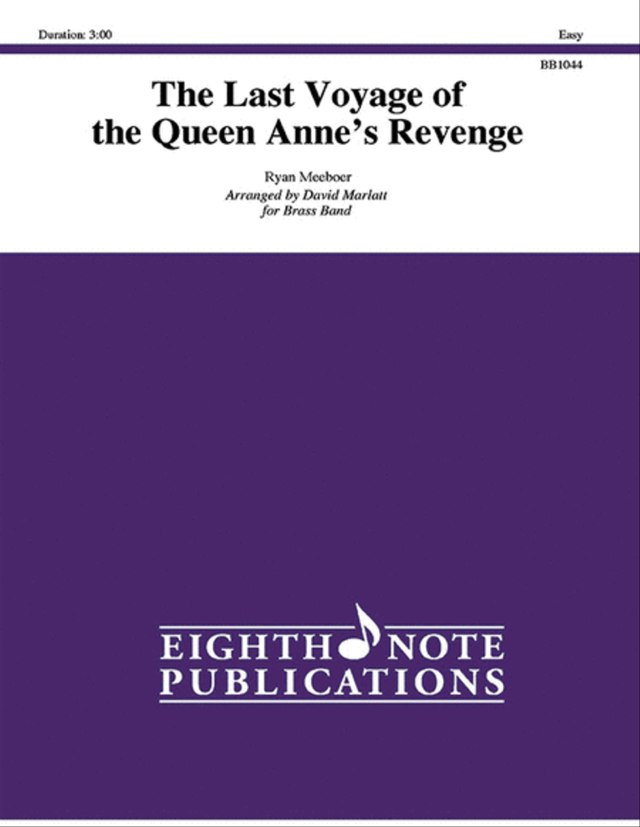The Last Voyage of the Queen Anne's Revenge Concert Band scores gallery preview page 1