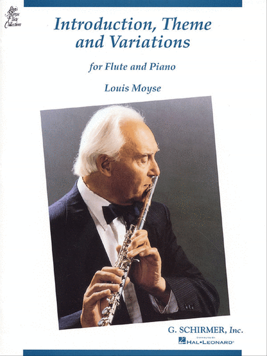 Introduction, Theme and Variations Flute Solo scores gallery preview page 1