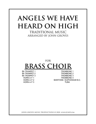 Angels We Have Heard On High - Brass Choir (Ensemble)