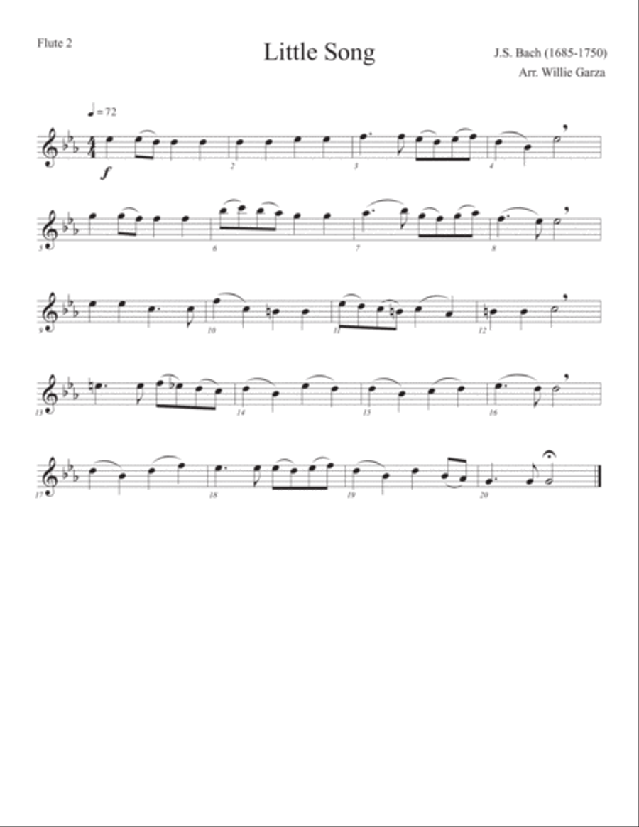 Little Song Brass Ensemble scores gallery preview page 5