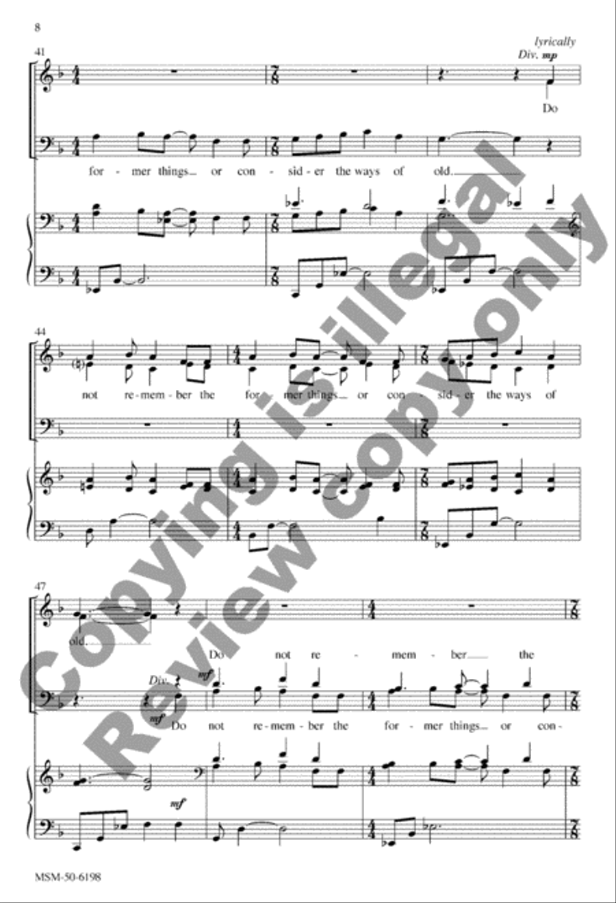 I Will Make a Way! 4-Part scores gallery preview page 8