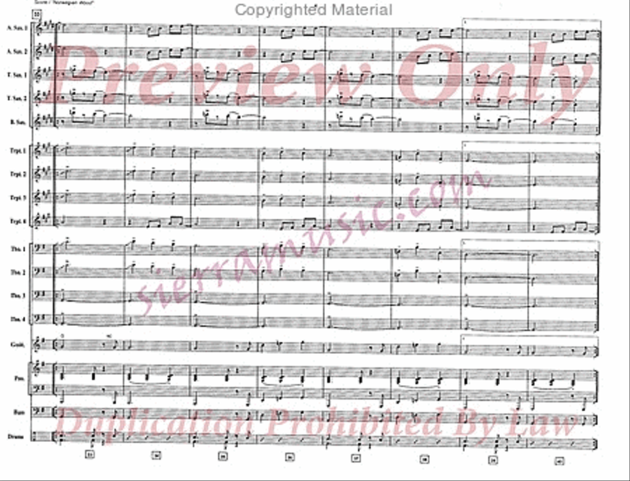 Norwegian Wood Norwegian Wood Big Band scores gallery preview page 5