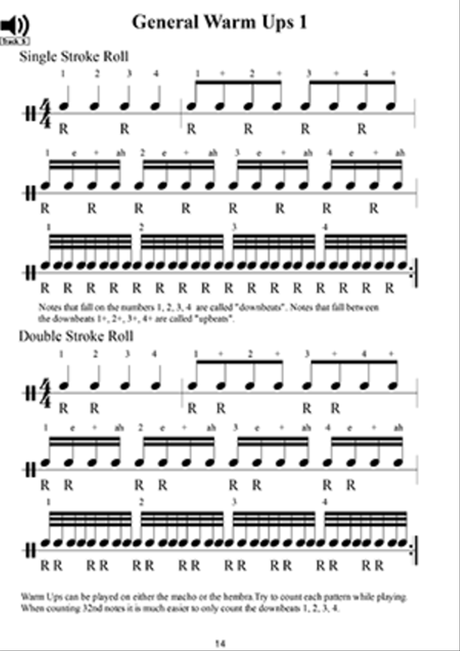 First Lessons Bongo Percussion scores gallery preview page 5