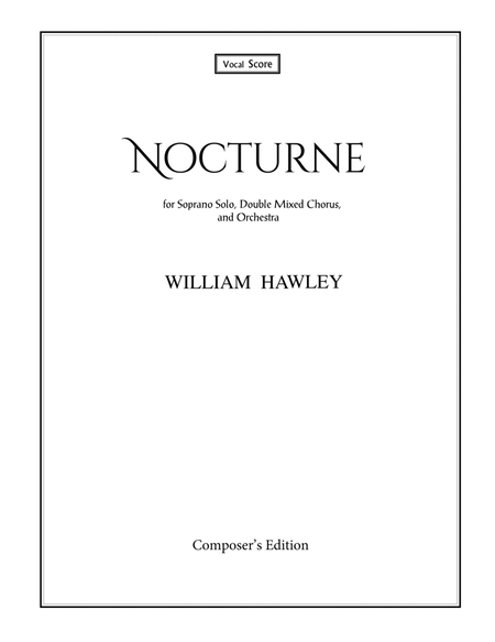 Nocturne (Vocal Score) - Score Only image number null