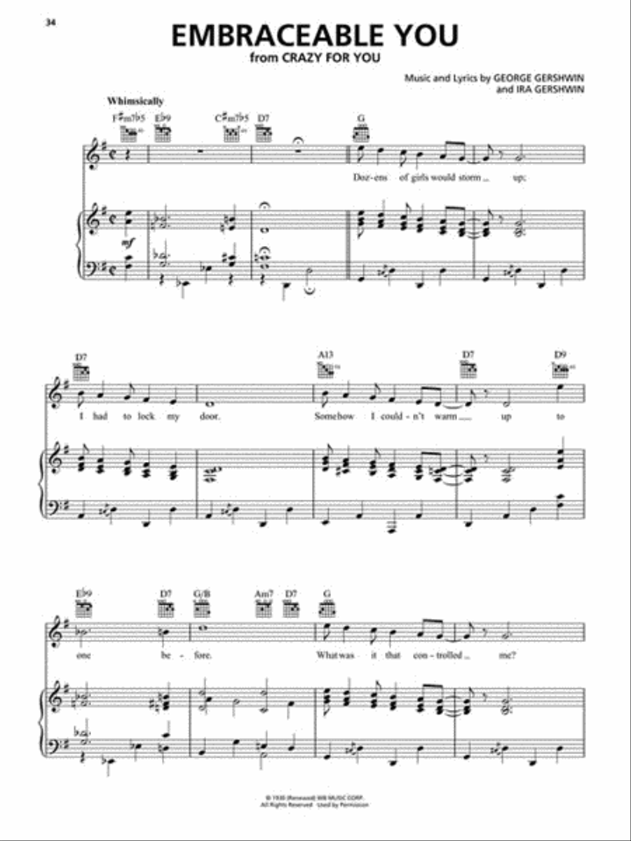 The Gershwin Songbook The Gershwin Songbook Piano, Vocal, Guitar scores gallery preview page 5