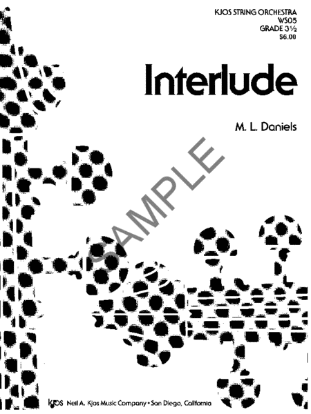 Interlude - Score