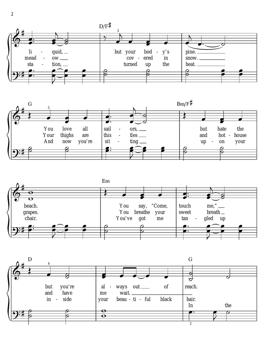 The Violet Hour Voice scores gallery preview page 2