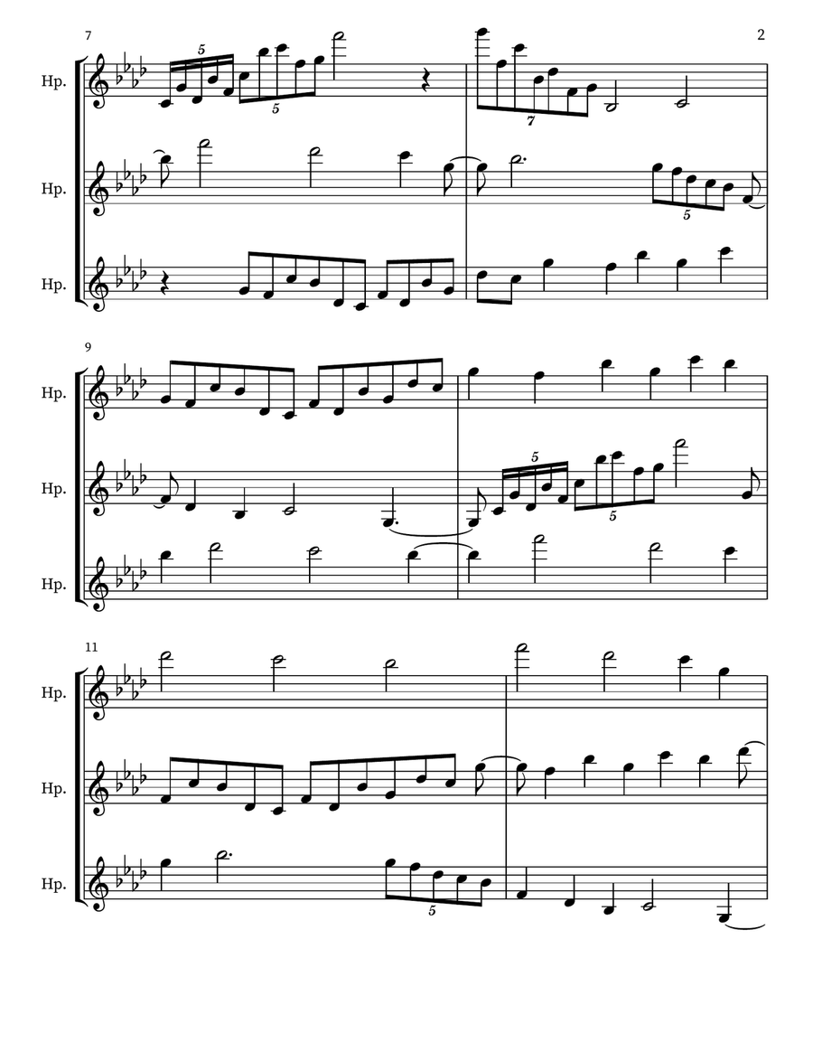 Children's Musing 29 Small Ensemble scores gallery preview page 2