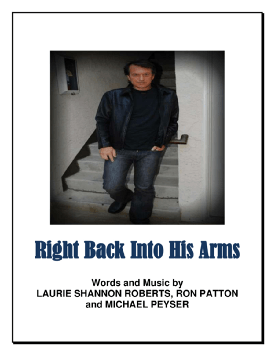 Right Back Into His Arms Right Back Into His Arms Piano, Vocal, Guitar scores gallery preview page 1