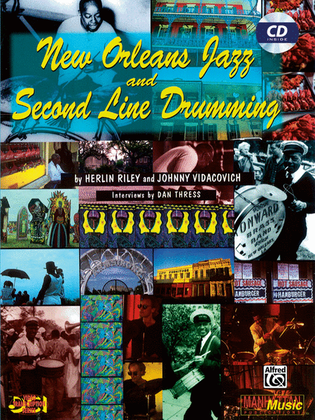 Book cover for New Orleans Jazz and Second Line Drumming