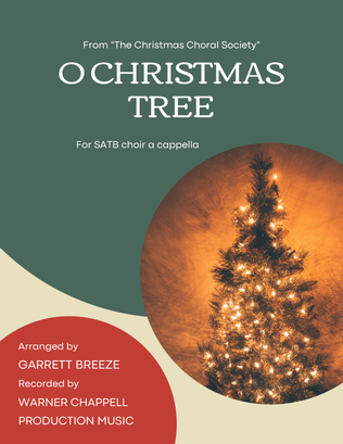 Book cover for O Christmas Tree (SATB)