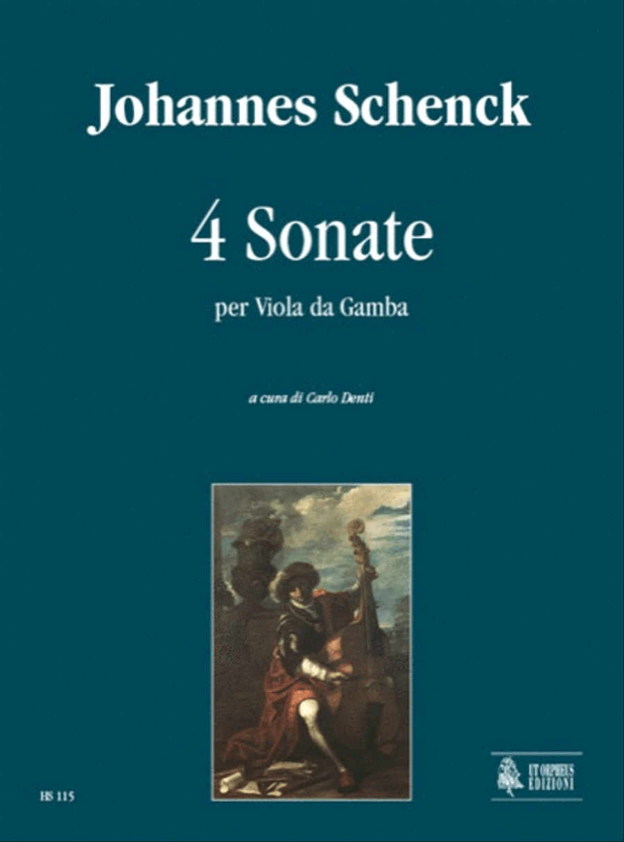 4 Sonatas for Viol Viola scores gallery preview page 1